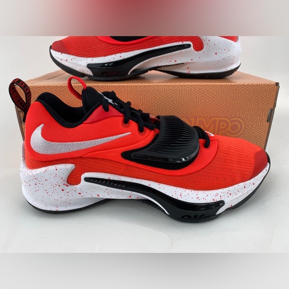 Nike Zoom Freak 3 TB Bright Crimson Men's Basketball Shoes Sneakers DA7845 600 - Picture 4 of 12